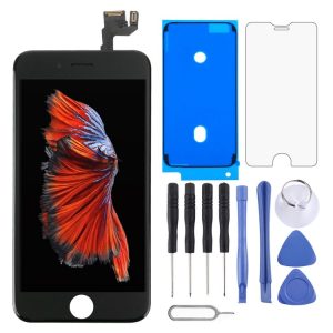 Digitizer Assembly (Front Camera + Original LCD + Frame + Touch Panel) for iPhone 6s (Black)