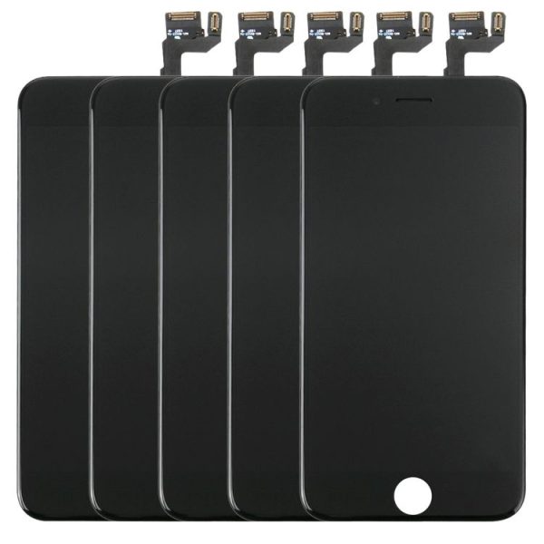 5 PCS TFT LCD Screen with Front Camera for iPhone 6s (Black) - Image 2