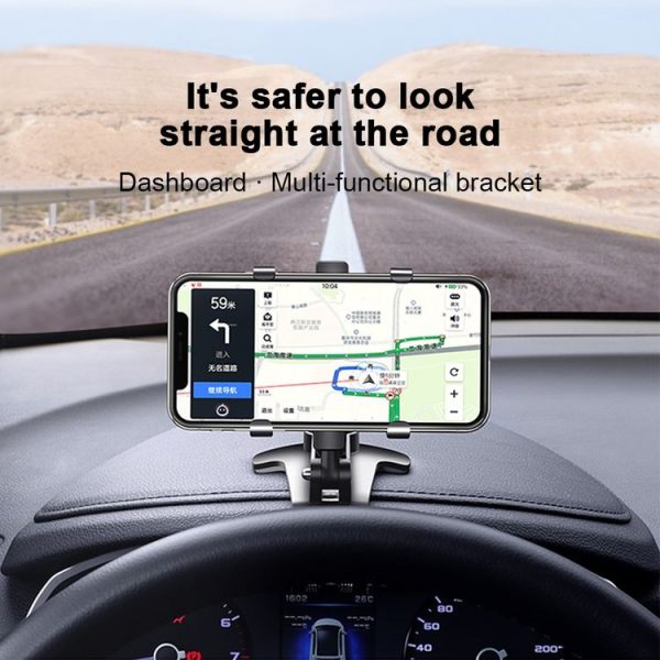 FLOVEME YXF221520 Multifunctional Clip-type Desktop Car Rotating and Folding Mobile Phone Holder - Image 7