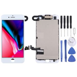 TFT LCD Screen include Front Camera for iPhone 8 (White)
