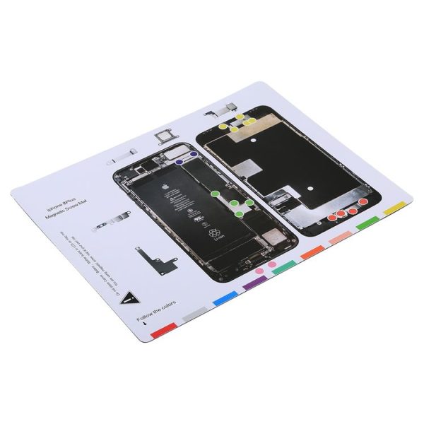 Magnetic Screws Mat For iPhone 8 Plus, Size: 25cm x 20cm - Image 4