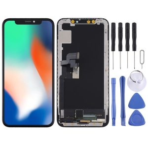 Soft OLED LCD Screen for iPhone X (Black)