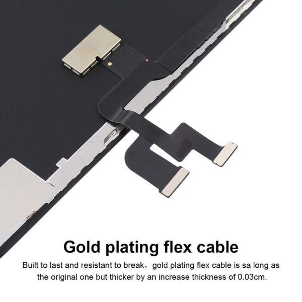Soft OLED LCD Screen for iPhone X (Black) - Image 9