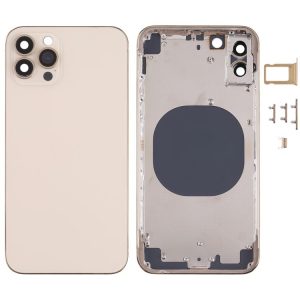 Back Housing Cover with Appearance Imitation of iP13 Pro for iPhone X (Gold)