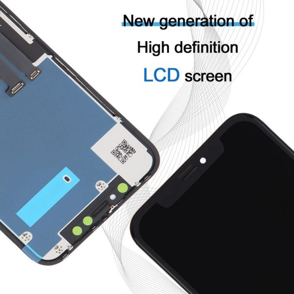 JK incell LCD Screen for iPhone XR (Black) - Image 4