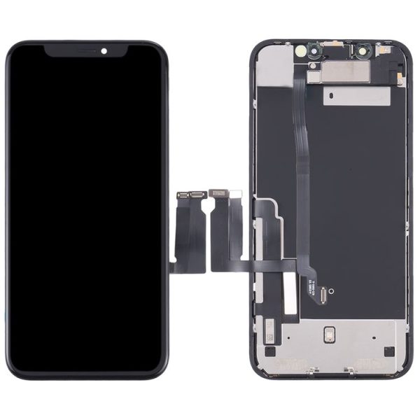 Original LCD Screen with Earpiece Speaker Flex Cable for iPhone XR - Image 2