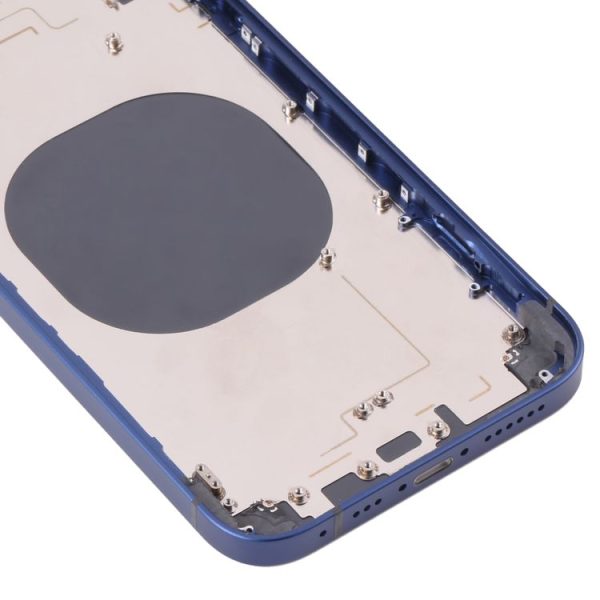 Back Housing Cover with Appearance Imitation of iP13 for iPhone XR (Blue) - Image 5