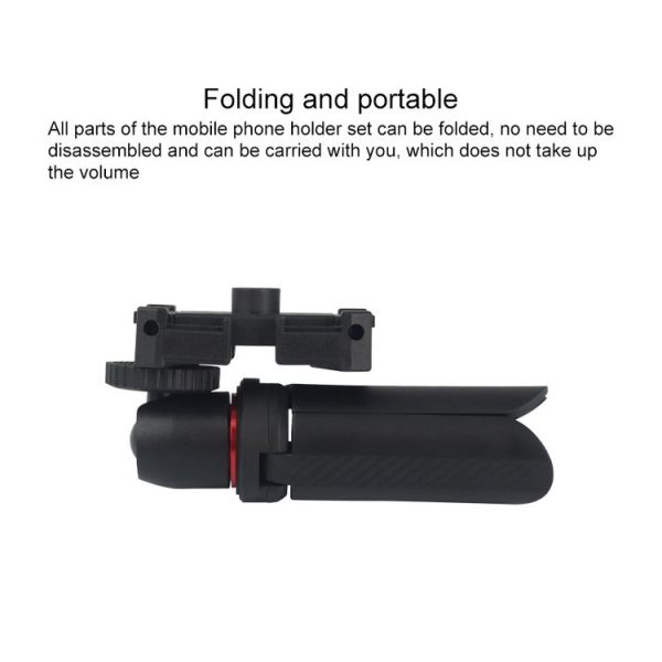ADAI MINIIS Mini Carbon Fiber Texture Plastic Tripod Set - Image 6