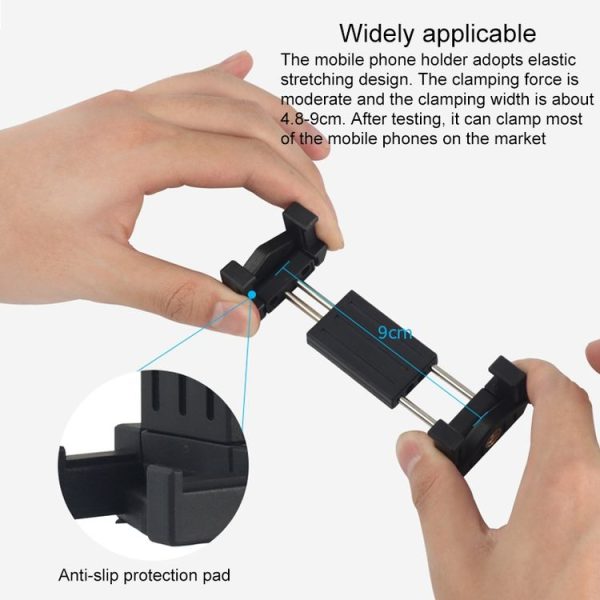 ADAI MINIIS Mini Carbon Fiber Texture Plastic Tripod Set - Image 7