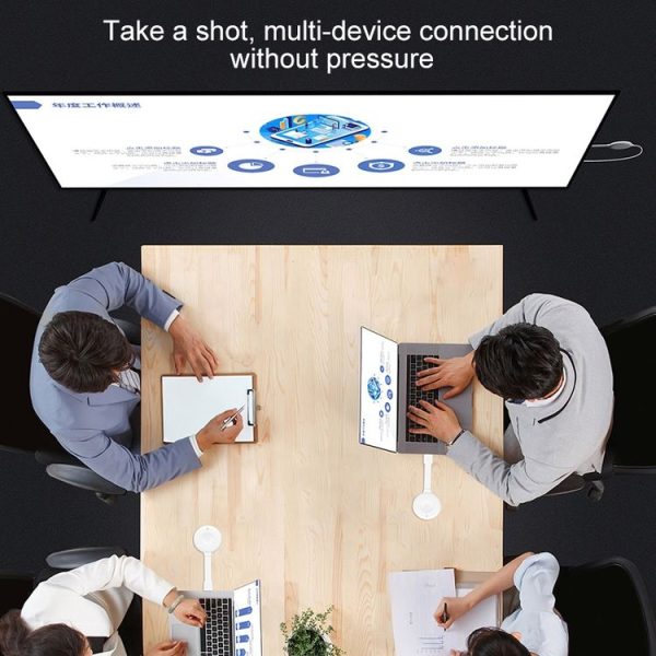 Original Xiaomi Mi Pat Wireless Screen Projection Device (White) - Image 8