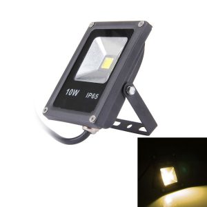 10W IP65 Waterproof White Light LED Floodlight, 900LM LED Light, AC 85-265V (Warm White)