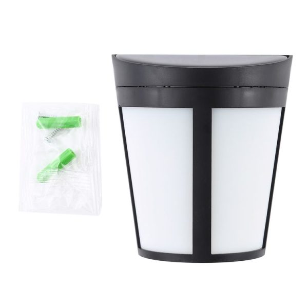 6 LEDs Light Control IP65 Waterproof Warm White Light + Colorful Changing Solar Powered LED Wall Lamp - Image 6
