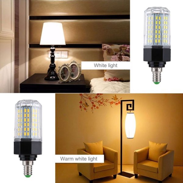 E14 112 LEDs 12W LED Corn Light, SMD 5730 Energy-saving Bulb, AC 110-265V - Image 6