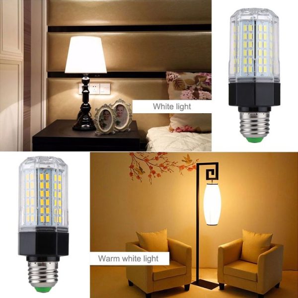 E27 112 LEDs 12W LED Corn Light, SMD 5730 Energy-saving Bulb, AC 110-265V - Image 6