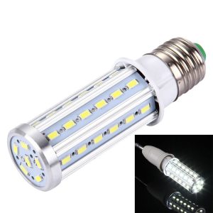 10W Aluminum Corn Light Bulb, E27 880LM 42 LED SMD 5730, AC 85-265V (White Light)