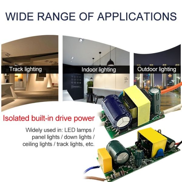 1-3W LED Driver Adapter Isolated Power Supply AC 85-265V to DC 3-12V - Image 5