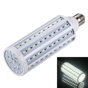30W PC Case Corn Light Bulb, E27 2700LM 120 LED SMD 5730, AC 85-265V (White Light)