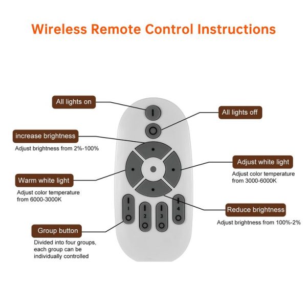 G9 94 LEDs Wireless Remote Control Smart Light Bulb with Controller, AC220-240V - Image 4