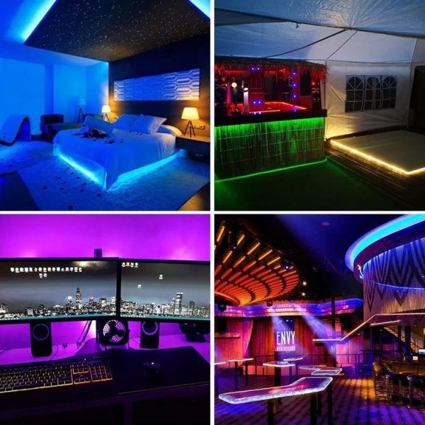 WS2812B 5050 SMD LED RGB Bare Board Rope Light, 30 LED / m, DC 5V, Length: 1m - Image 7