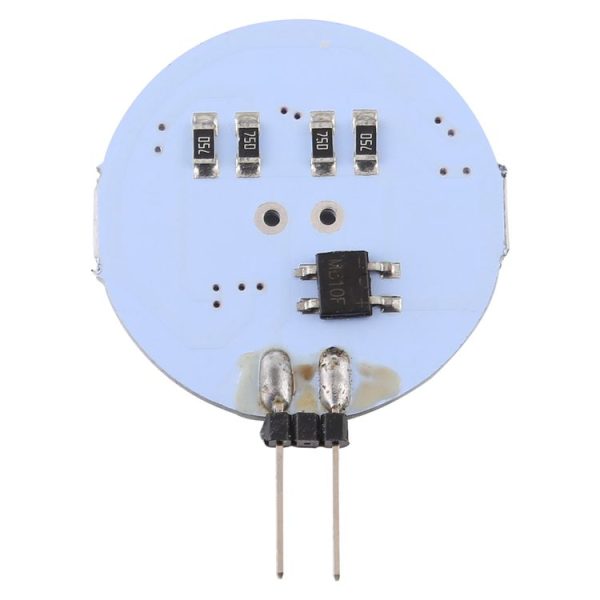 G4 12 LEDs SMD 5050 144LM 6000-6500K Stepless Dimming Energy Saving Light Pin Base Lamp Bulb, DC 12V (White Light) - Image 4