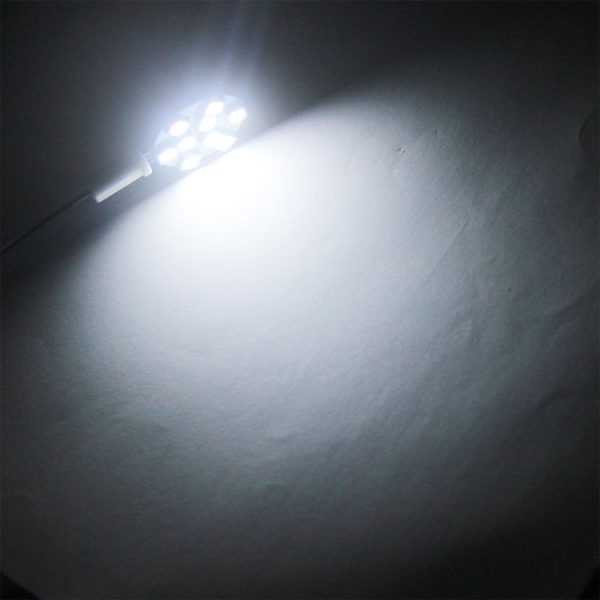 G9 9 LEDs SMD 5050 108LM 6000-6500K Stepless Dimming Energy Saving Light Pin Base Lamp Bulb, DC 12V (White Light) - Image 5