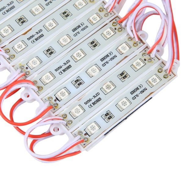 60LEDs 5050 SMD LED Modules Red Light Decorative Light, DC 12V - Image 4