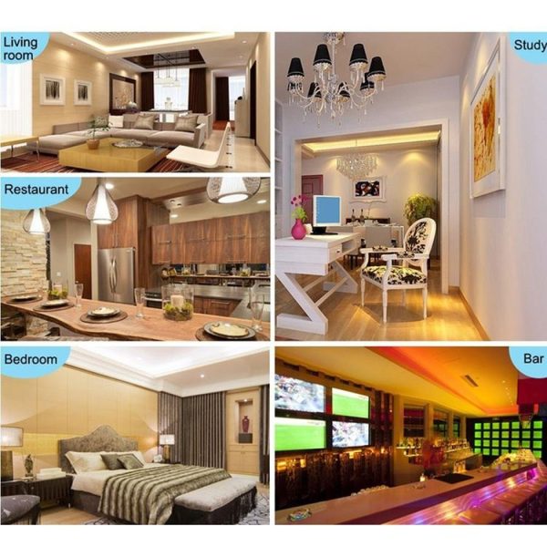 JH-G05 E27 7W WiFi Smart LED Light Bulb, 6000K+RGB 600LM Works with Alexa & Google Home, AC 175-255V (Silver) - Image 12