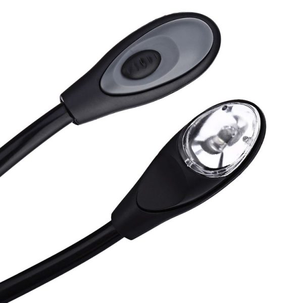 0.2W White Light Clip Fixtures LED Desk Light, 1 LED 280 LM Eye Protection Reading Lamp - Image 5