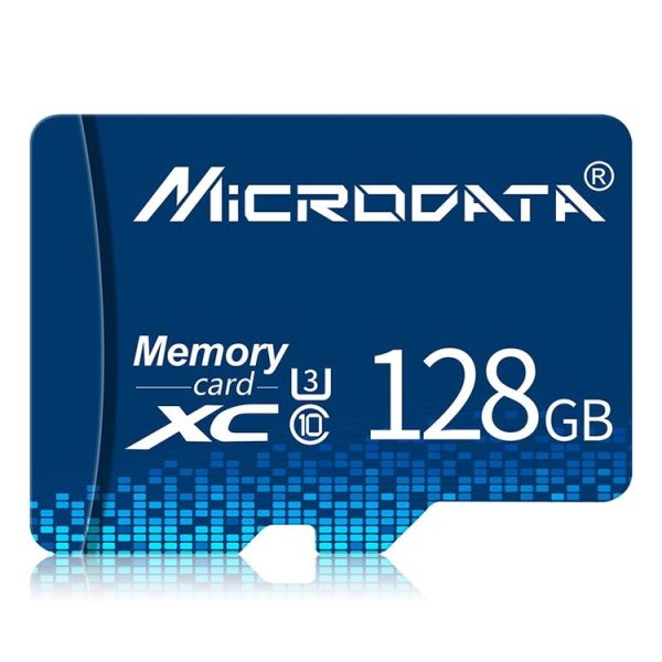 MICRODATA 128GB U3 Blue TF (Micro SD) Memory Card - Image 2