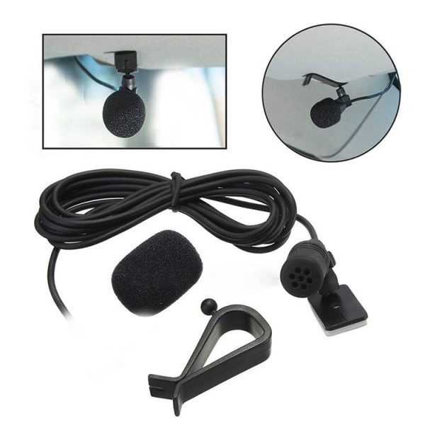 ZJ015MR Mono 2.5mm Straight Plug Car Navigation DVD External Paste Microphone, Length: 3m - Image 5
