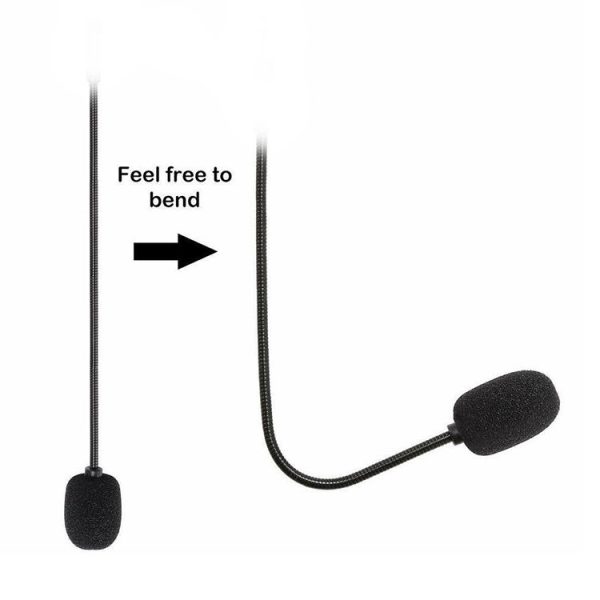 ZJ033MR-03 19cm 4 Level Pin 3.5mm Straight Plug Gaming Headset Sound Card Live Microphone - Image 3