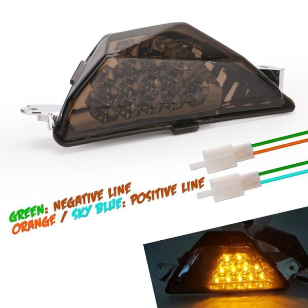 Speedpark Motorcycle Modified Front Turn Signal Light for Kawasaki Ninja 250 / 300 13-16 - Image 5