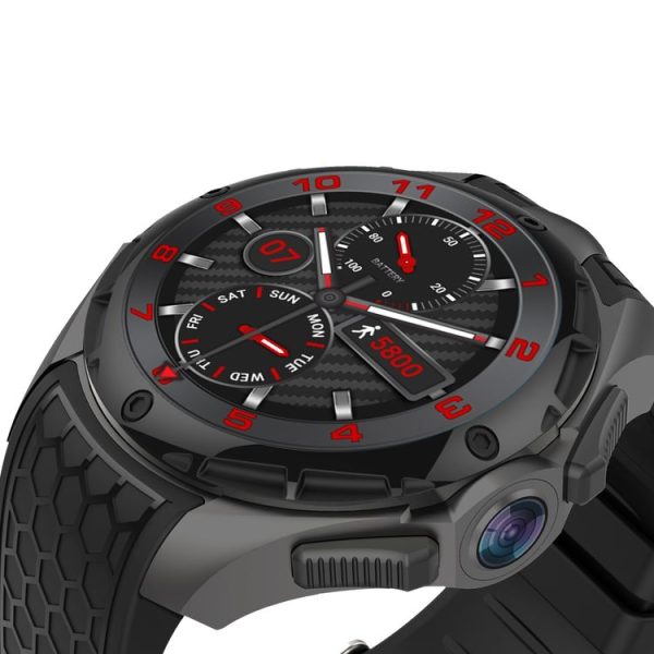 AllCall W2 Smart Watch Phone, 2GB+16GB, IP68 Waterproof, 1.39 inch Android 7.0, MTK6580 Quad Core up to 1.3GHz, Network: 3G, Heart Rate / Exercise Mode / 2.0MP Camera / GPS / Bluetooth (Tarnish) - Image 6