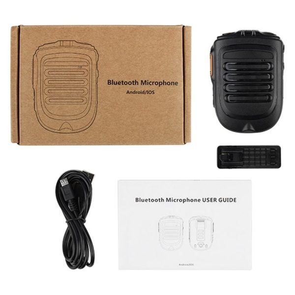 UNIWA BM001 Zello Walkie Talkie Handheld Wireless Bluetooth PTT Hand Microphone for Android - Image 5