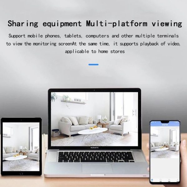 X6D HD 1080P Wireless Home Mini Surveillance Camera, Support Infrared Night Vision & Motion Detection & TF Card (White) - Image 10