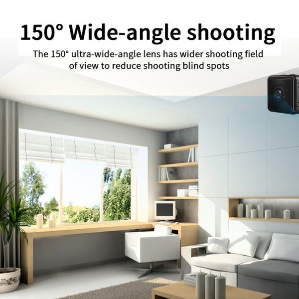 X6D HD 1080P Wireless Home Mini Surveillance Camera, Support Infrared Night Vision & Motion Detection & TF Card (White) - Image 8