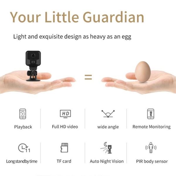 CAMSOY S9 1080P WiFi Wireless Network Action Camera Wide-angle Recorder with Mount - Image 3