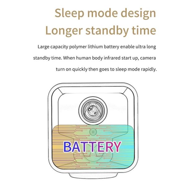 CAMSOY S9 1080P WiFi Wireless Network Action Camera Wide-angle Recorder with Mount - Image 8