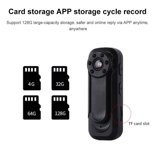 A8 Backclip Outdoor WiFi Motion Detect Sports DV Camera - Image 5