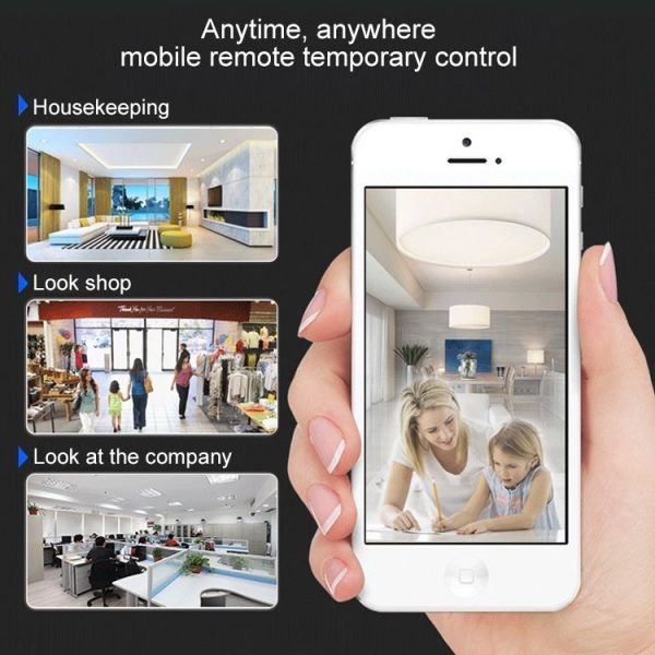 V380 1280X720P Resolution Surveillance Camera Wireless Network Camera HD Mobile Phone Remote Monitor Linked - Image 8