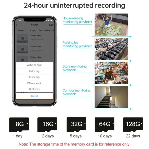 V380 1280X720P Resolution Surveillance Camera Wireless Network Camera HD Mobile Phone Remote Monitor Linked - Image 9