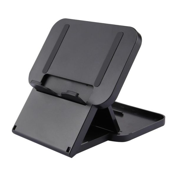 Nintendo Switch Joy-Con NS NX Console Control ABS Portable Compact Playstand Adjustable Height Foldable Bracket Stand Holder (Black)