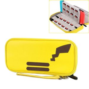 Game Machine Dropproof PU Storage Protection Bag with Detachable Lanyard for Nintendo Switch, Small Size: 25 x 4 x 12.5cm