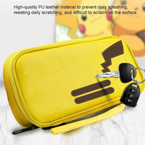 Game Machine Dropproof PU Storage Protection Bag with Detachable Lanyard for Nintendo Switch, Small Size: 25 x 4 x 12.5cm - Image 5