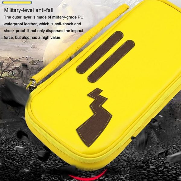 Game Machine Dropproof PU Storage Protection Bag with Detachable Lanyard for Nintendo Switch, Small Size: 25 x 4 x 12.5cm - Image 7