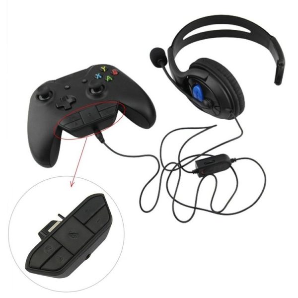 Stereo Headset Audio Adapter Headphone Converter for Xbox One - Image 8