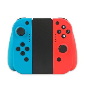 Left and Right Wireless Bluetooth Game Controller Gamepad for Switch Joy-Con (Blue + Red)
