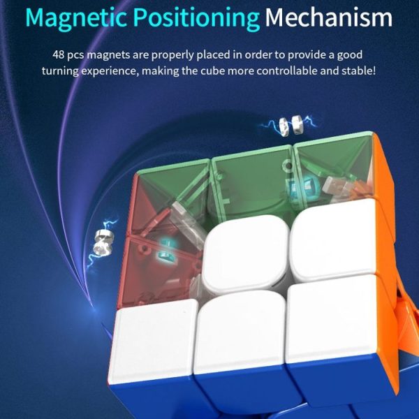 Moyu RS3M 2020 Magnetic Speed Magic Cube Three Layers Cube Puzzle Toys - Image 8