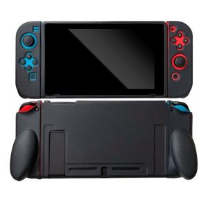 Nintendo Switch Pure Color Shockproof TPU Case (Black)
