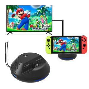 Cooling Portable Base TV Dock Switch TV Conversion Base with PCB Board for Nintendo Switch